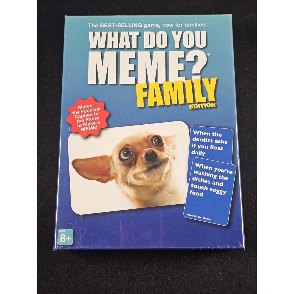 What Do You Meme Family Edition The Hilarious Family Game New Sealed